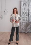 Вышиванка Galychanka Веснушка р. М молочный Wb-0204