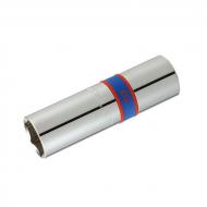 Головка свечная 1/2" 16 мм 6 гр. с резин. KING TONY 463516R