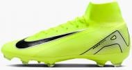Бутсы Nike Air Zoom Mercurial Superfly X Pro Fg HF9433-700 р.44 зеленый