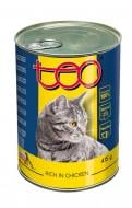Консерва для кошек ТЕО с курицей 415 г