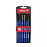 Набір зубил і пробійників WORKPRO WP201304