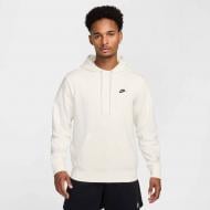 Джемпер Nike M NK CLUB FT PO HOODIE FN3866-133 р.2XL бежевий