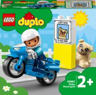 Конструктор LEGO DUPLO Полицейский мотоцикл 10967