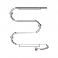 Рушникосушарка електрична Lidz Snake shelf (CRM) 500x500 RE з полицею Рушникосушарка електрична Lidz Snake shelf (CRM) 500x500 RE з полицею