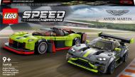 Конструктор LEGO Speed Champions Aston Martin Valkyrie AMR Pro та Aston Martin Vantage GT3 76910