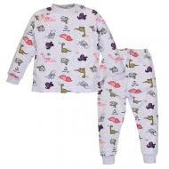 Пижама детская для мальчиков Татошка р.98 серый с рисунком 0102202дс