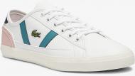 Кроссовки женские демисезонные Lacoste SIDELINE 0721 1 CFA 741CFA00231Y9 р.36 белые