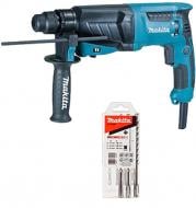 Набор Makita Перфоратор HR2630 + B-12332 SET-HR2630