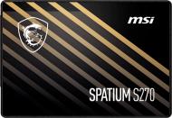 SSD-накопичувач MSI Spatium S270 120GB 2,5" SATA III 3D NAND (S78-4406NP0-P83)