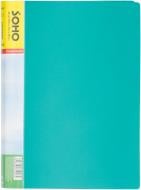 Папка S-10 A4 10 файлов зеленая 410391 Soho