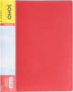 Папка S-10 A4 10 файлов красная 410392 Soho
