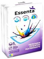 Пеленки одноразовые Essenta+ 5 шт. 60х90 см белый