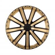 Колпак для колес STAR Круиз Super Black Gold R14 4 шт. микс