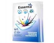 Пелюшки одноразові Essenta+ Ligth 5 шт. 60х90 см білий