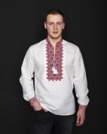 Рубашка Galychanka Святослав Msh66-ls р. XXL белый с красным