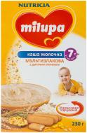 Каша молочна Milupa від 7 місяців мультизлакова з печивом 230 г