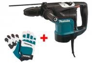 Перфоратор Makita + захисні рукавички розміру XL HR4013C988000810