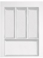 Лоток для столовых приборов Rejs MAX 290-350x420-490x55 мм фасад 400 мм пластиковый белый ТЕ36.0118.05.013 Лоток для столовых приборов Rejs MAX 290-350x420-490x55 мм фасад 400 мм пластиковый белый ТЕ36.0118.05.013