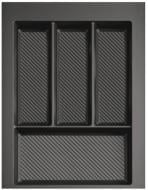 Лоток для столовых приборов Rejs MAX 290-350x420-490x55 мм фасад 400 мм пластиковый графит ТЕ36.0118.05.007 Лоток для столовых приборов Rejs MAX 290-350x420-490x55 мм фасад 400 мм пластиковый графит ТЕ36.0118.05.007