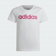 Футболка Adidas G LIN T IC3150 р.140 белый