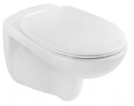 Унитаз подвесной Kroner безободковый Oker WHI533536 RIMLESS с сидением (KO533536WHIR)