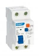 Дифференциальный автомат CHINT NXBLE-63Y 1P+N C16 30мА, ел. тип AC, 4.5kA 105542