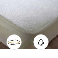 Наматрацник MirSon Terry Waterproof 218 водонепроникний з резинкою по периметру 26х180x200 см