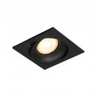 Светильник встраиваемый (Downlight) Italux Ponar 10 Вт GU10 черный DL-26451-GU10-BK