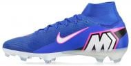 Бутсы Nike Zoom Mercurial Superfly 10 Elite FG FQ1454-446 р.44 голубой