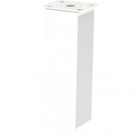 Мебельная ножка Rejs регулируемая 40x40x150 мм белая ТB07.5005.07.003
