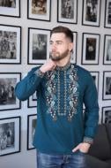 Рубашка Galychanka Мощь Msh-0333 р. XL изумрудный