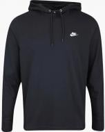 Джемпер Nike M NK CLUB KNIT PO HOODIE HV1151-010 р.XS чорний