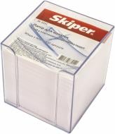 Папір для нотаток 90x90 мм 900 шт. із прозорим боксом Skiper