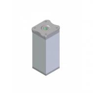 Мебельная ножка Rejs регулируемая 40x40x100 мм алюминий TB07.6303.18.035