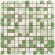 Плитка Value Ceramics Мозаїка зелений мікс CT22404 32,7x32,7 Плитка Value Ceramics Мозаїка зелений мікс CT22404 32,7x32,7
