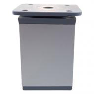 Мебельная ножка Rejs регулируемая 40x40x60 мм алюминий TB07.2107.18.035 Мебельная ножка Rejs регулируемая 40x40x60 мм алюминий TB07.2107.18.035