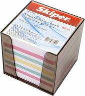 Папір для нотаток Мікс 85x85 мм 800 шт. із димчастим боксом Skiper