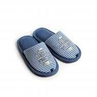 Тапочки для девочек Twins закрытые с наклейкой р.34-35 синий 17362 Тапочки для девочек Twins закрытые с наклейкой р.34-35 синий 17362