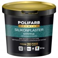 Структурная штукатурка барашек Silikon-Plaster 25 кг белый