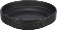 Миска Trixie для собак BE NORDIC неглубокая керамическая/резиновая кромка 0.3 л/16 см черный