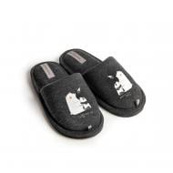 Тапочки детские Twins закрытые с наклейкой р.30-31 серый 17366 Тапочки детские Twins закрытые с наклейкой р.30-31 серый 17366