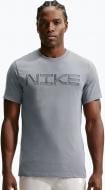 Футболка Nike M NK DF TEE STD HBR IM6134-084 р.3XL серый