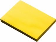 Папір для нотаток із липким шаром 76x102 мм 100 шт. жовтий Skiper