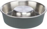 Миска Trixie для собак Slow Feed нержавеющая сталь круговая 1.0л/21 см