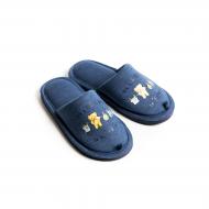 Тапочки детские Twins закрытые с наклейкой р.30-31 синий 17363 Тапочки детские Twins закрытые с наклейкой р.30-31 синий 17363