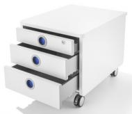 Тумба MOLL PRO 430x540x430 мм білий (PRO)