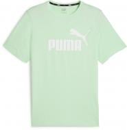 Футболка Puma ESS LOGO TEE 58666760 р.2XL зеленый