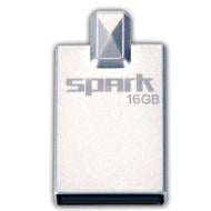 Флеш-память USB Patriot Spark Mini Steel 16 ГБ USB 3.1 silver (PSF16GSPK3USB)