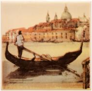 Плитка Атем PARMA Boat (GOROD Lodka) B декор 10x10 Плитка Атем PARMA Boat (GOROD Lodka) B декор 10x10
