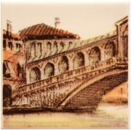 Плитка Атем PARMA City Bridge (GOROD Most) 1 B декор 10x10 Плитка Атем PARMA City Bridge (GOROD Most) 1 B декор 10x10